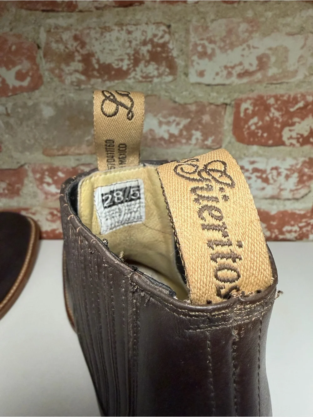Brown Leather Chelsea Boots - Men